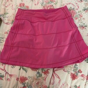 Lululemon Athletica Pink Mini Skirt